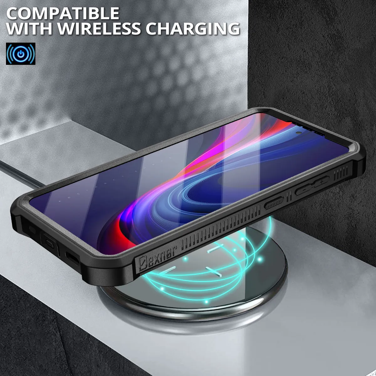 Dexnor cover Galaxy S20 FE bumper nero antishock