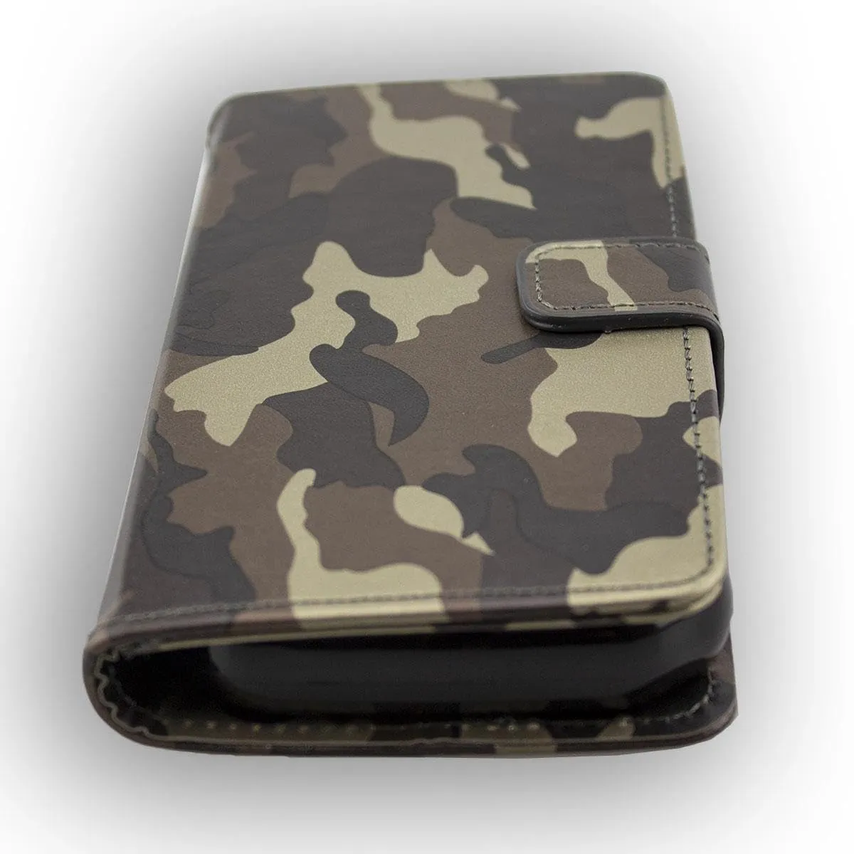 caseroxx Bookstyle custodia portafoglio Cat S60 mimetica