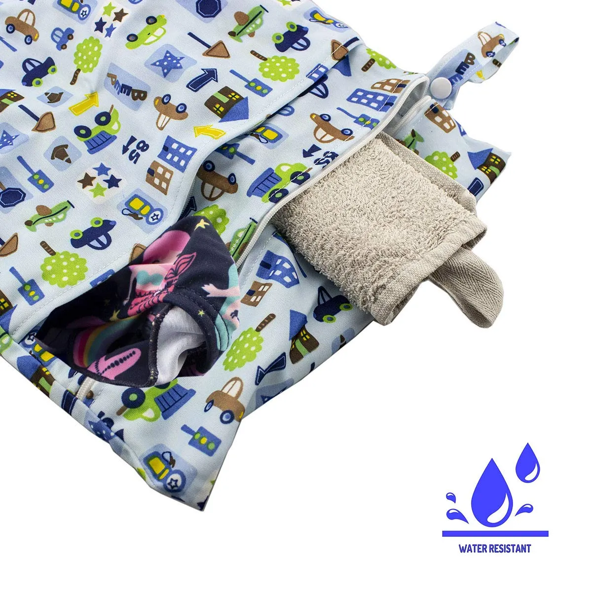 caseroxx Wet Bag borsa pannolini auto 30x38 cm