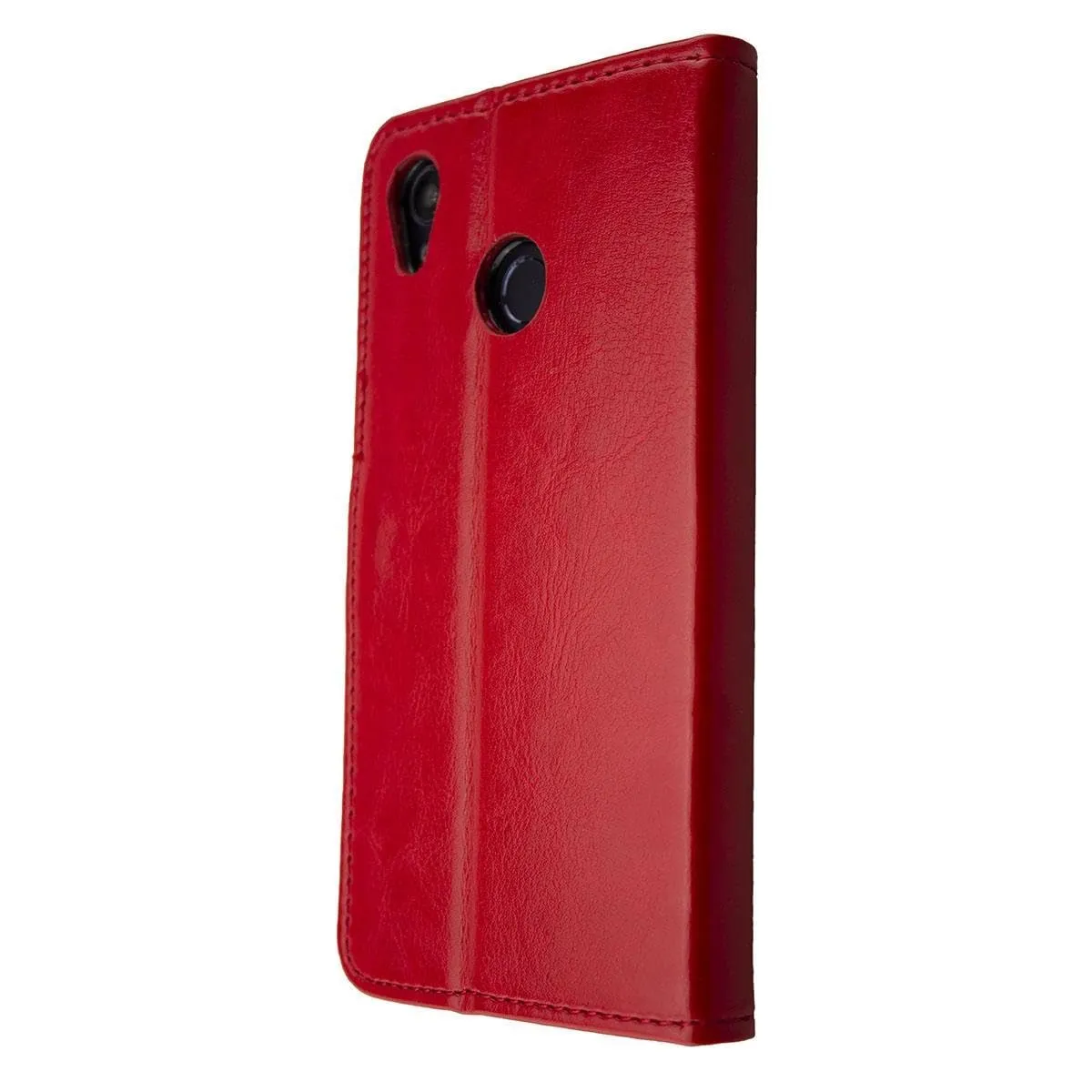 caseroxx Bookstyle Gigaset GS185 custodia a libro rossa pelle