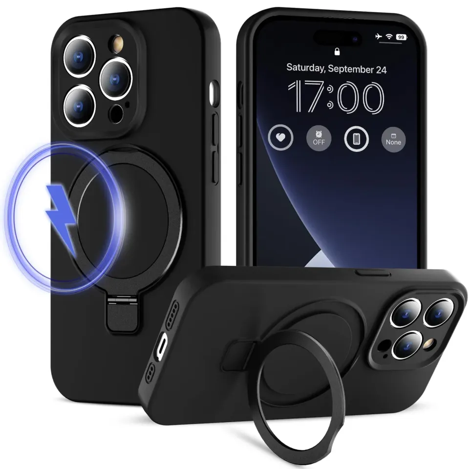 CloudValley cover iPhone 14 Pro Max magnetica MagSafe nero