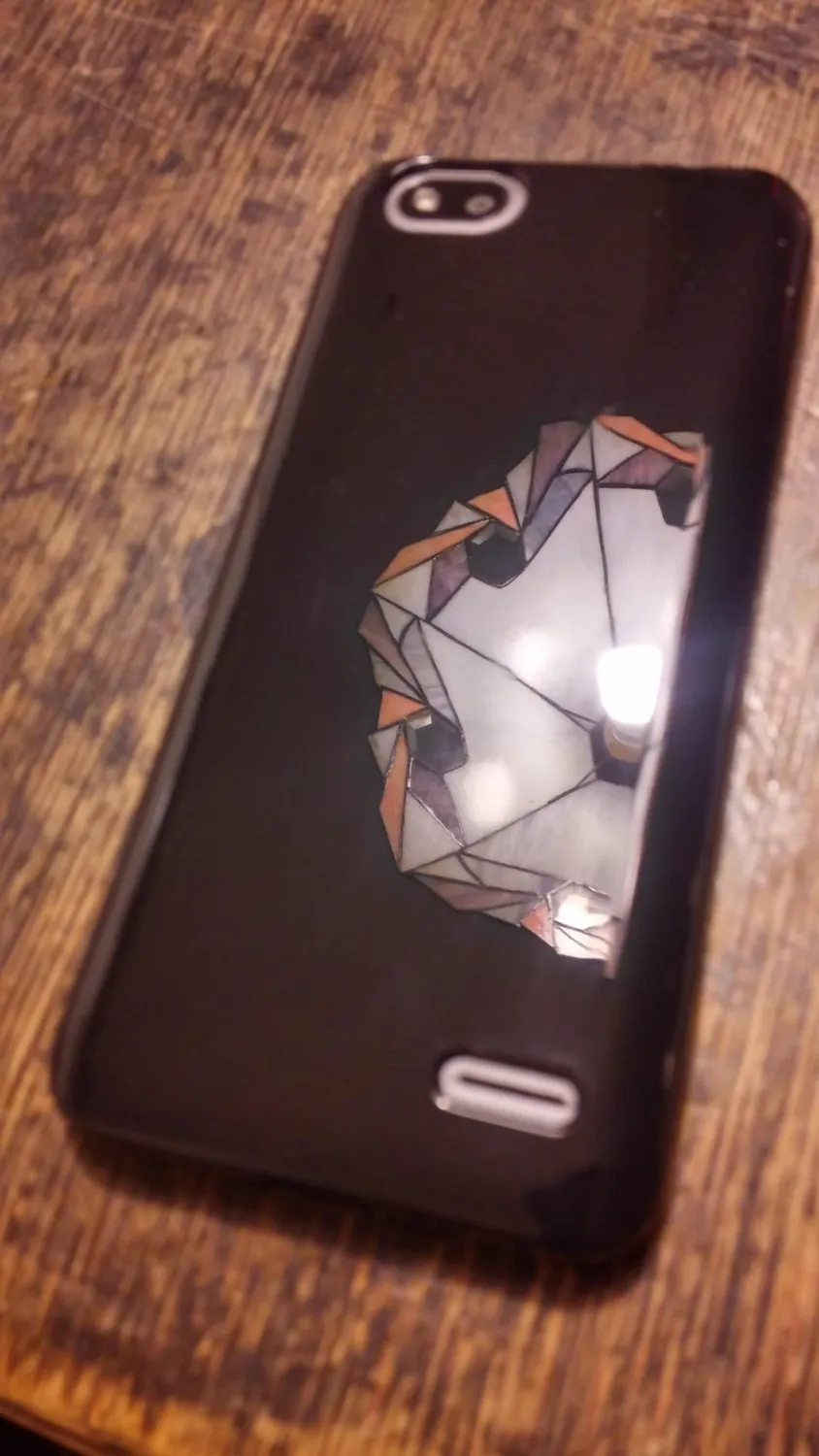 caseroxx Gigaset GS100 cover TPU nera antiscivolo