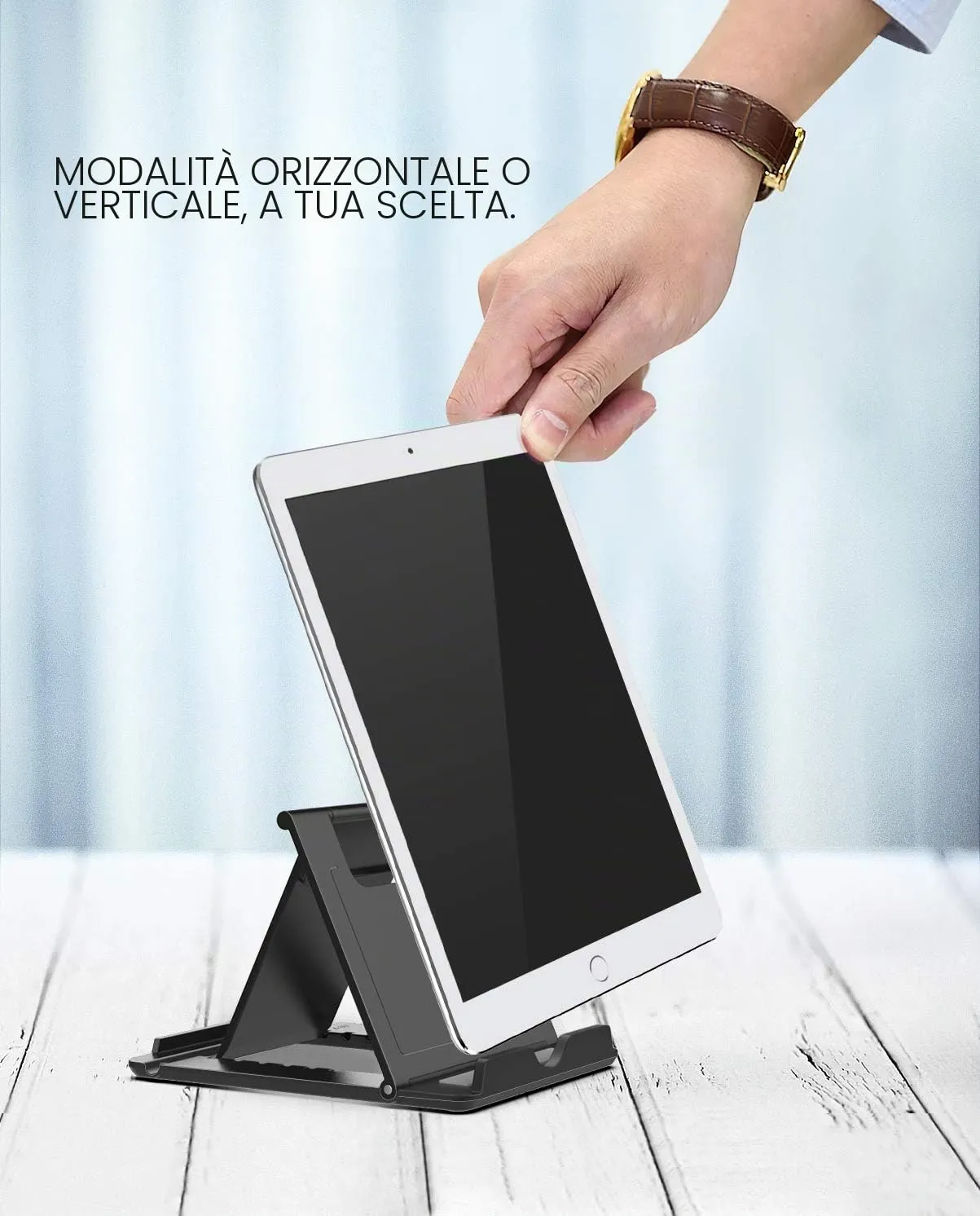 MoKo Supporto Regolabile Tablet 6-12,9" pieghevole 6 angoli