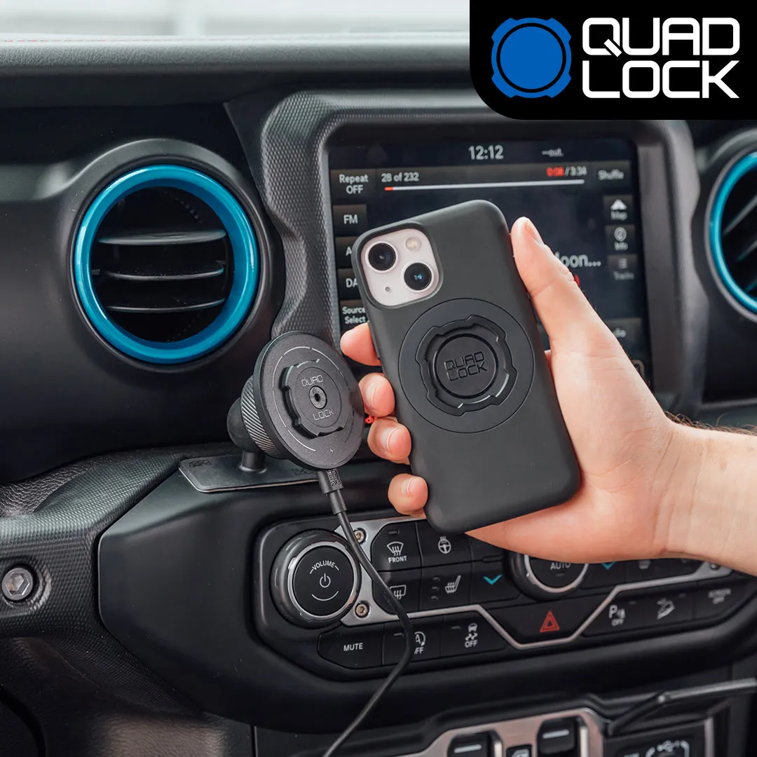 Quad Lock Auto Supporto Adesivo Cruscotto testa snodata
