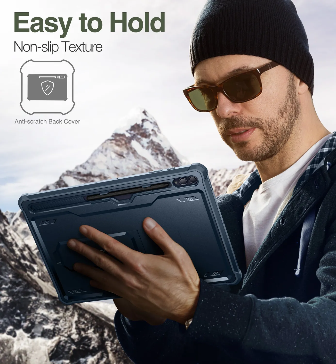 Dexnor Galaxy Tab S8 Ultra 14,6" custodia blu