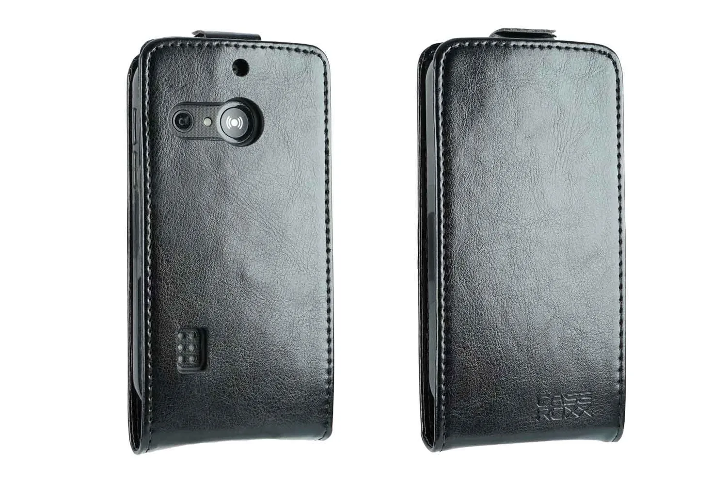 caseroxx Doro 1880/1881/5860 custodia libro nero magnetica
