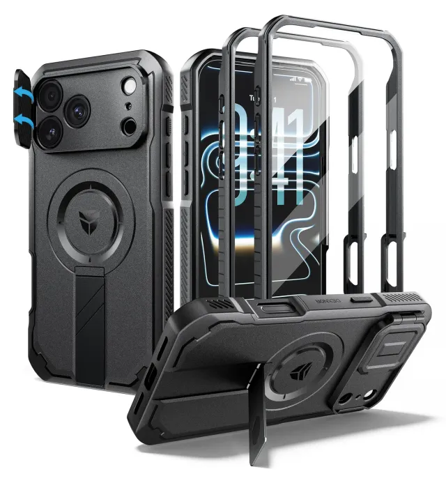Dexnor iPhone 17 Pro Max Cover Nera MagSafe