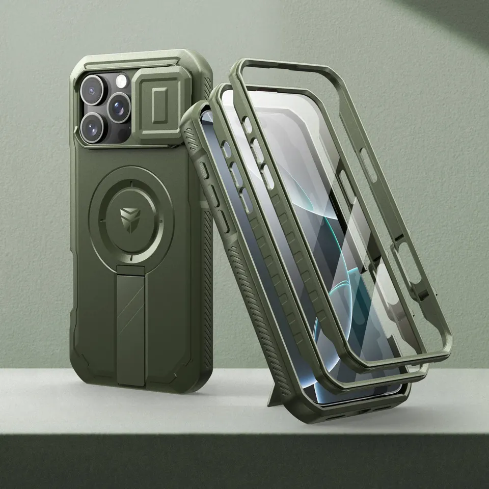 Dexnor iPhone 16 Plus Cover Verde MagSafe Antiurto