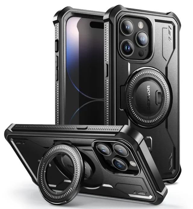 Dexnor iPhone 14 Pro Max cover blu heavy-duty pellicola