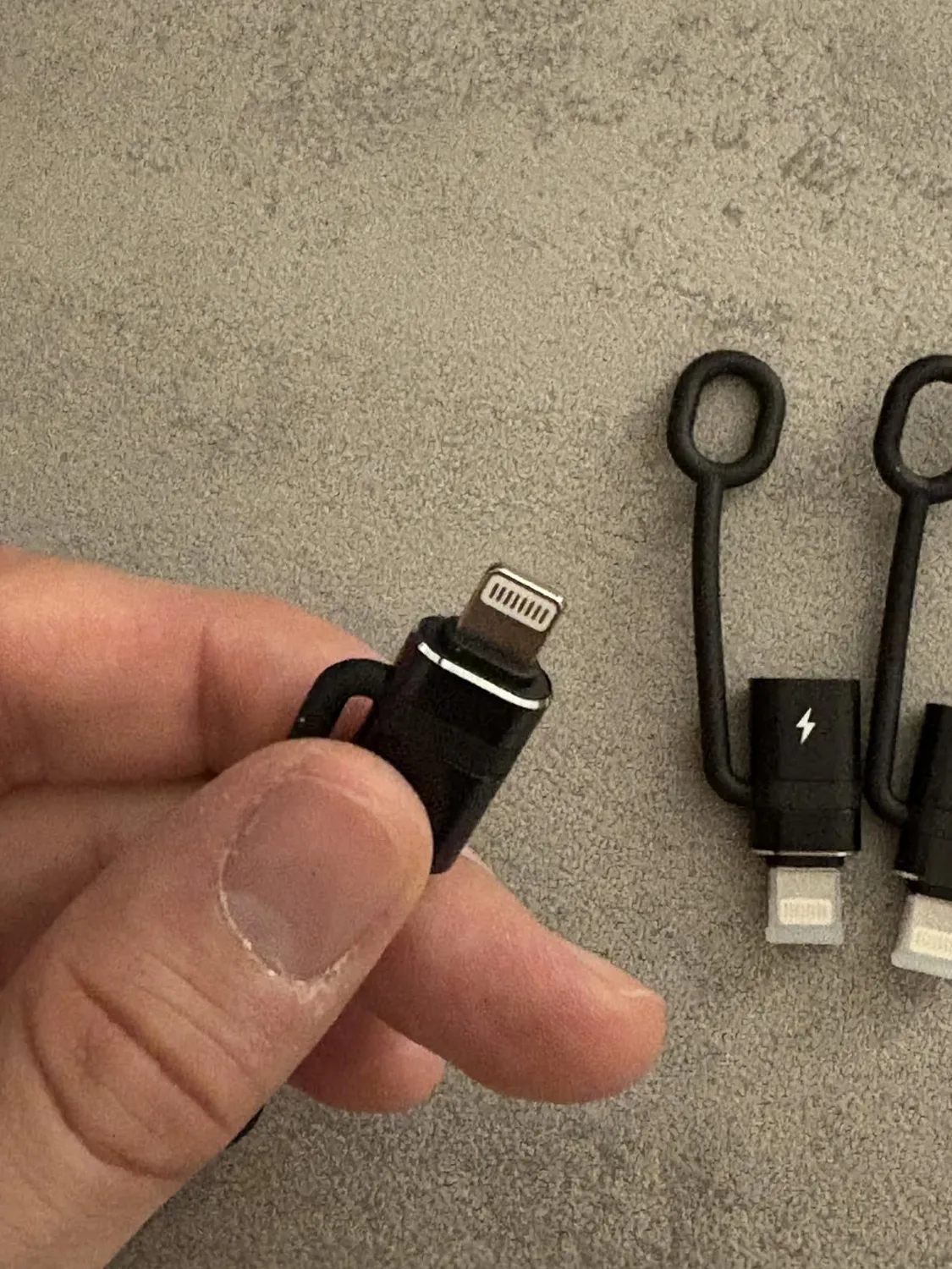 MoKo USB-C Lightning Adattatore Nero 36W 2 pezzi