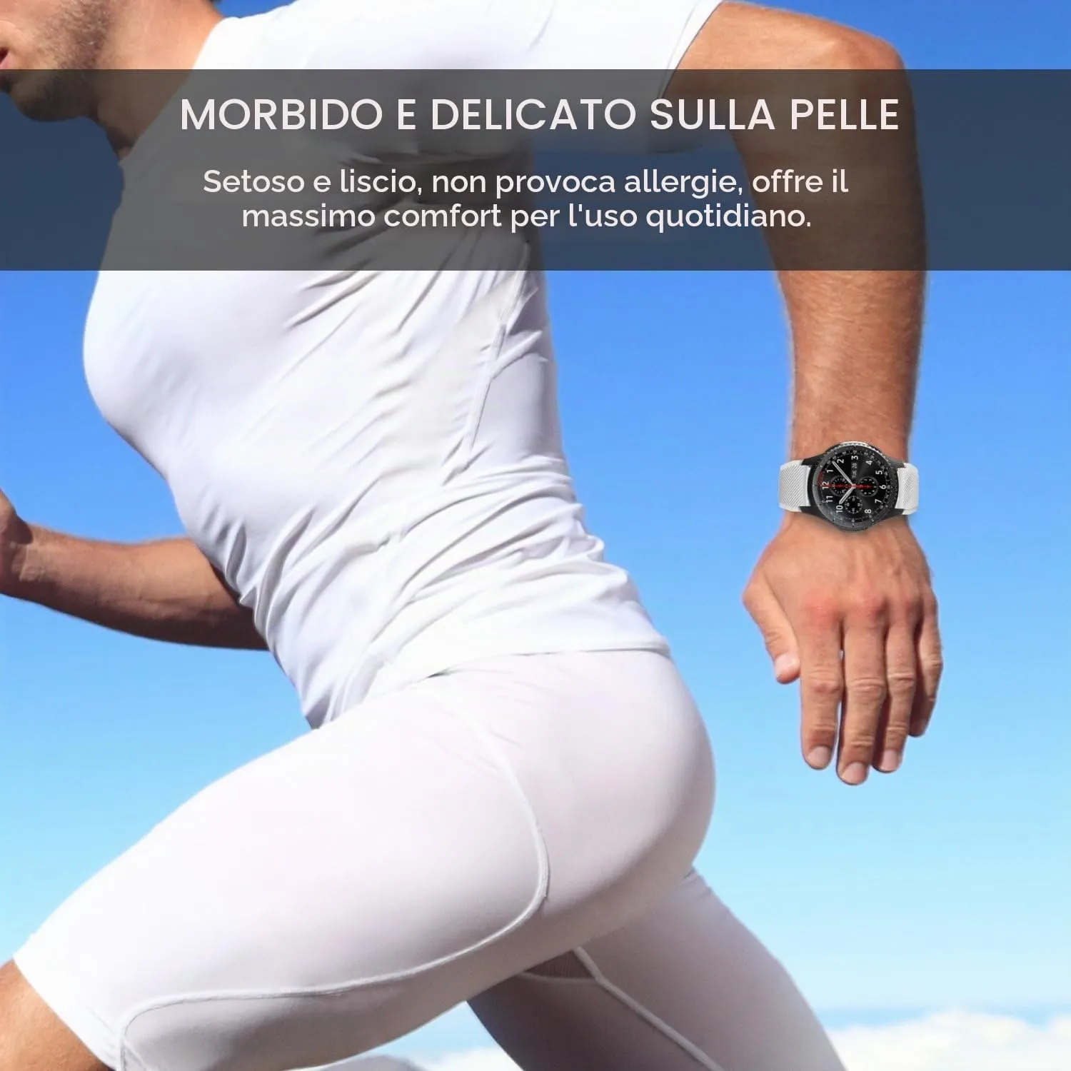 MoKo Sportivo Galaxy Watch 3 45mm cinturino multicolore silicone
