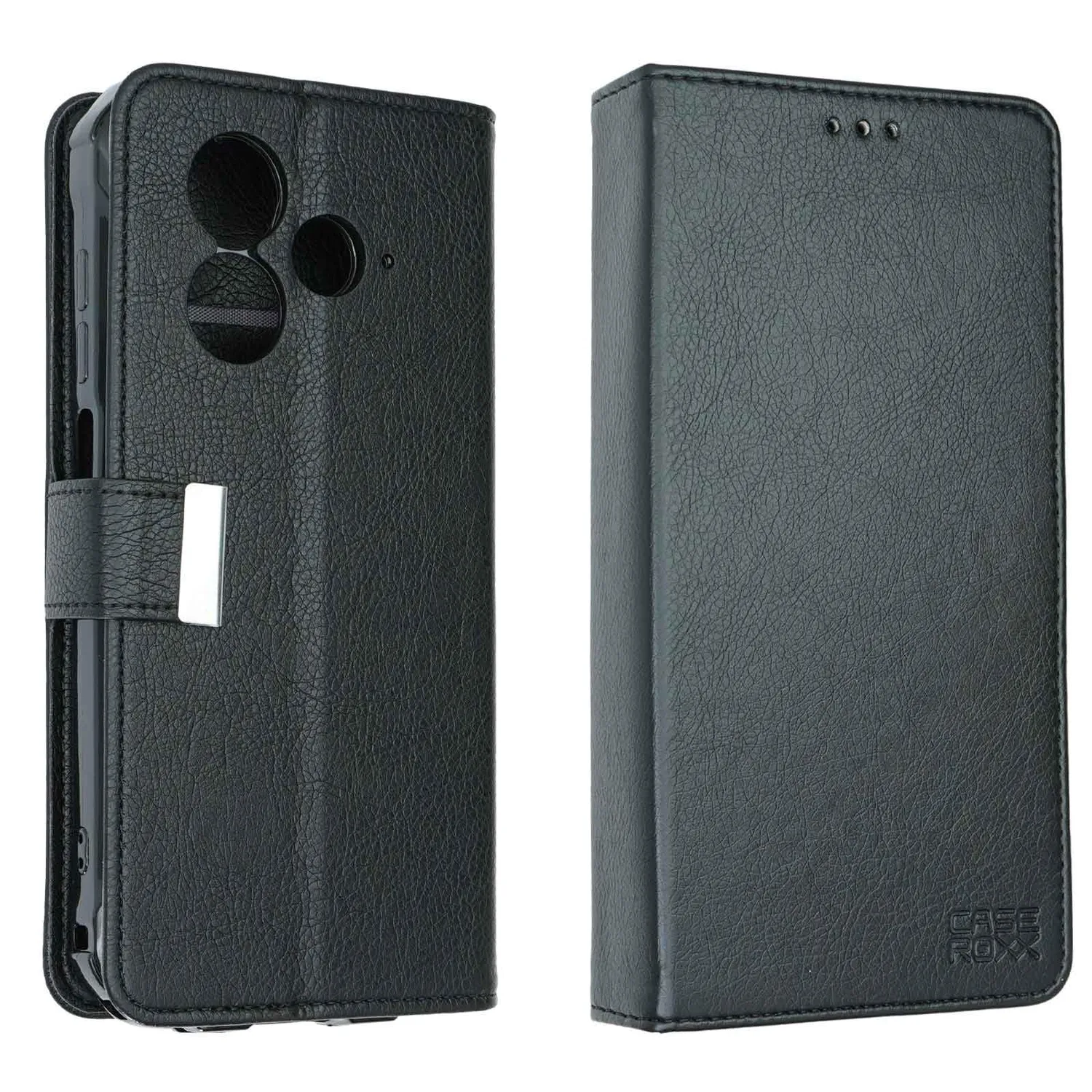 caseroxx Bookstyle custodia a libro Oscal Marine 2 nera porta carte