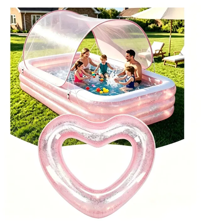 MoKo Anello Gonfiabile 120 cm PVC Portata 200 kg