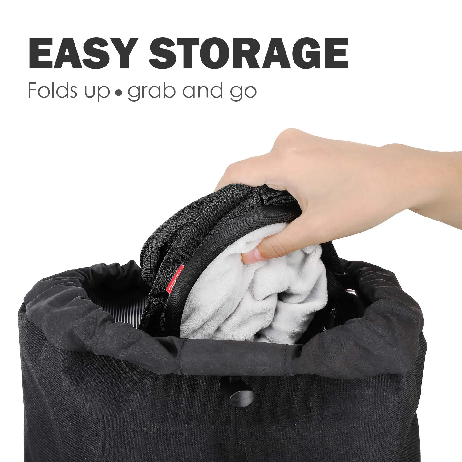 MoKo Borsa Magnesio Arrampicata Nera con Cintura