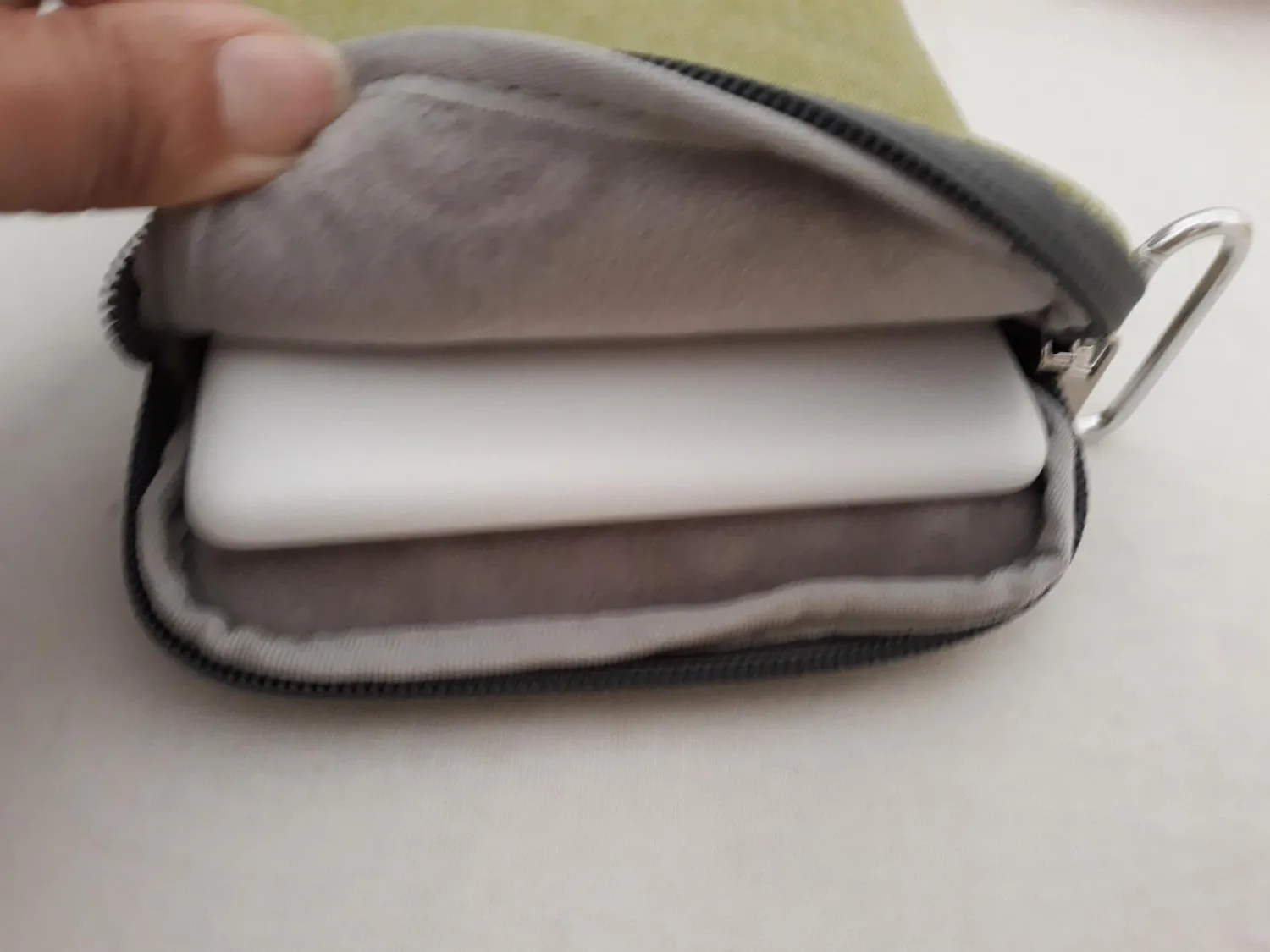 MoKo Borsa Nylon Kindle 6 Pollici Cover Verde Antiurto