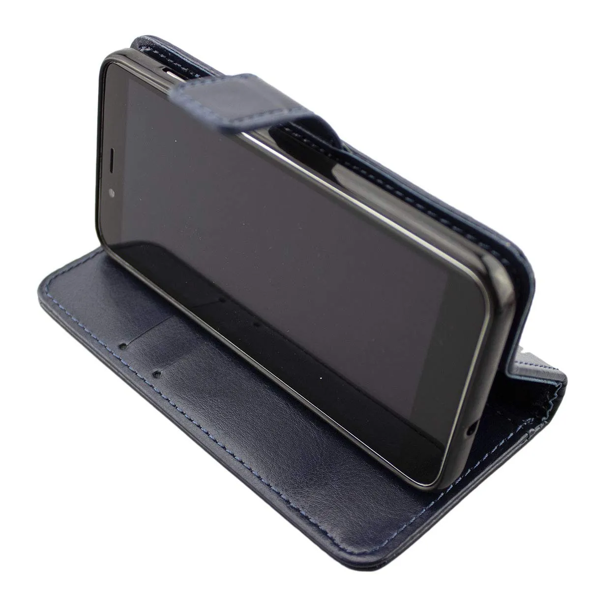 caseroxx Bookstyle Emporia Smart 3 mini custodia azzurra
