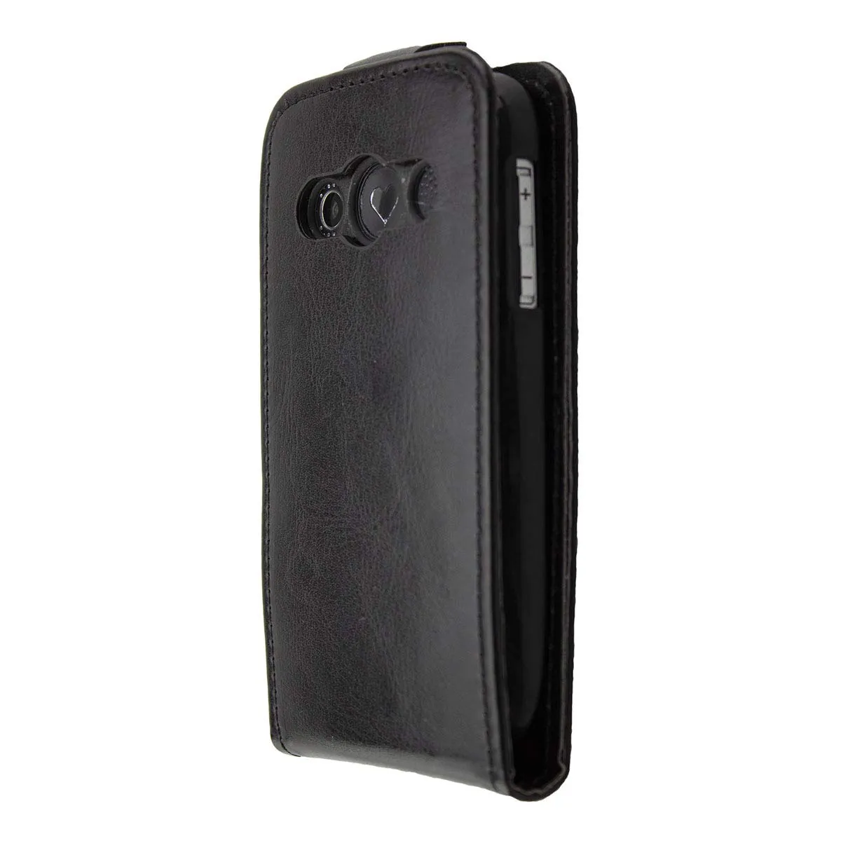caseroxx Emporia Euphoria V50 flip cover nera magnetica