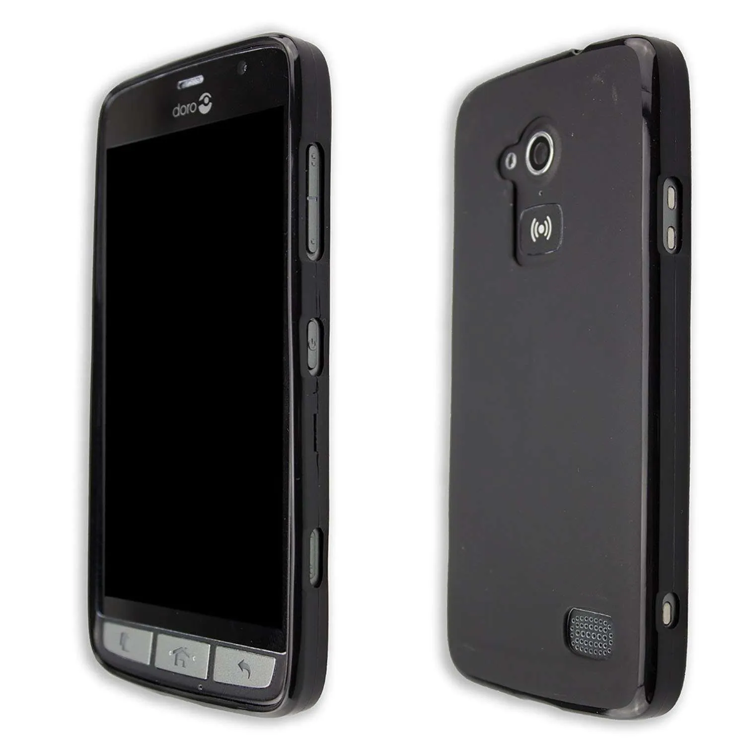 caseroxx Doro Liberto 825 824 custodia TPU nera antiurto