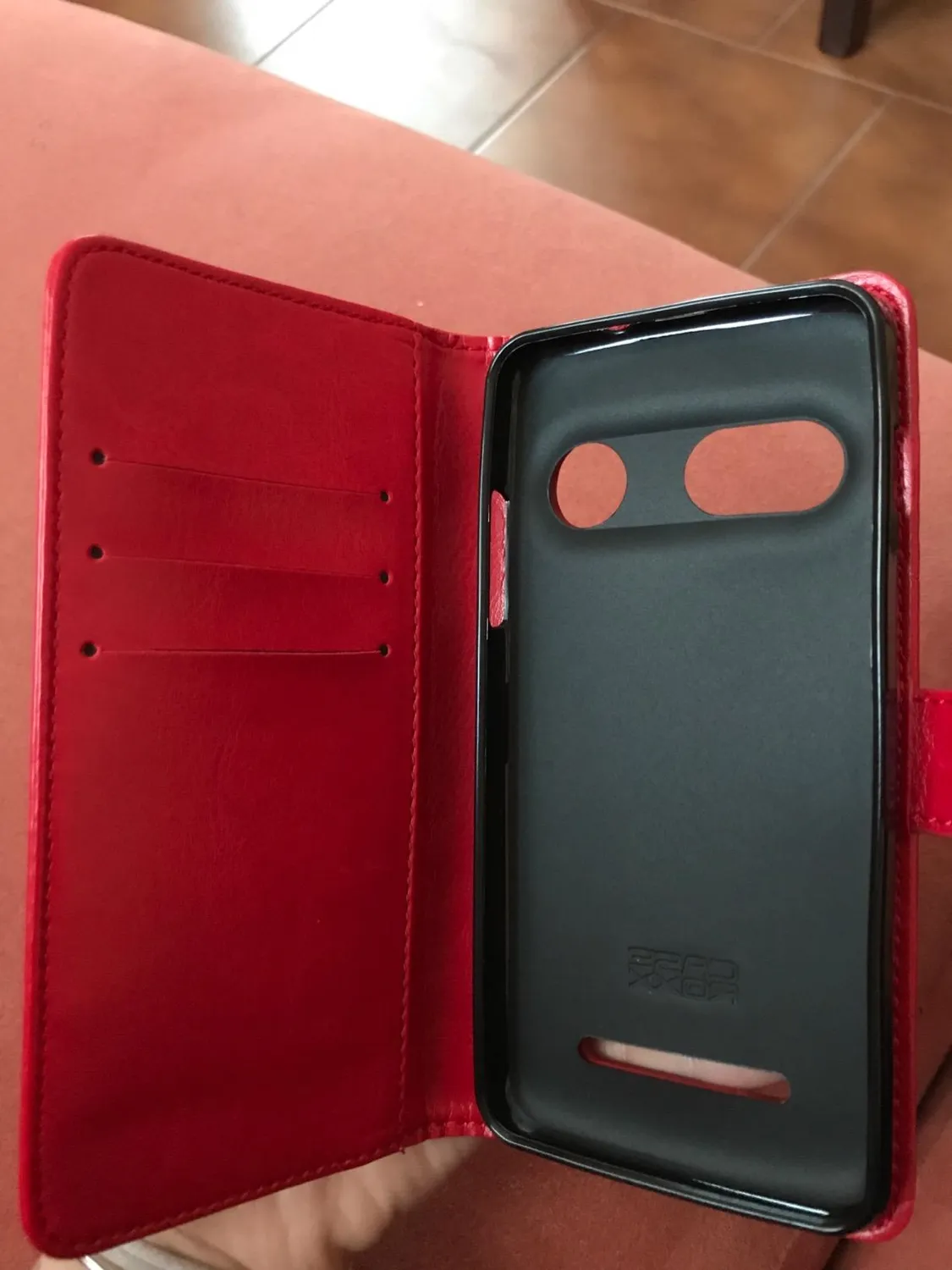 caseroxx Bookstyle Doro 8035 custodia libro rosso carta
