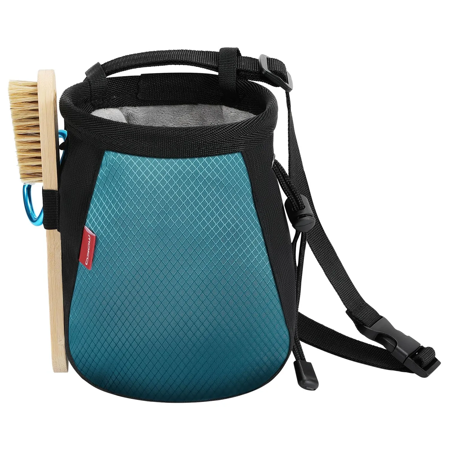 MoKo Borsa gesso arrampicata nera con cintura