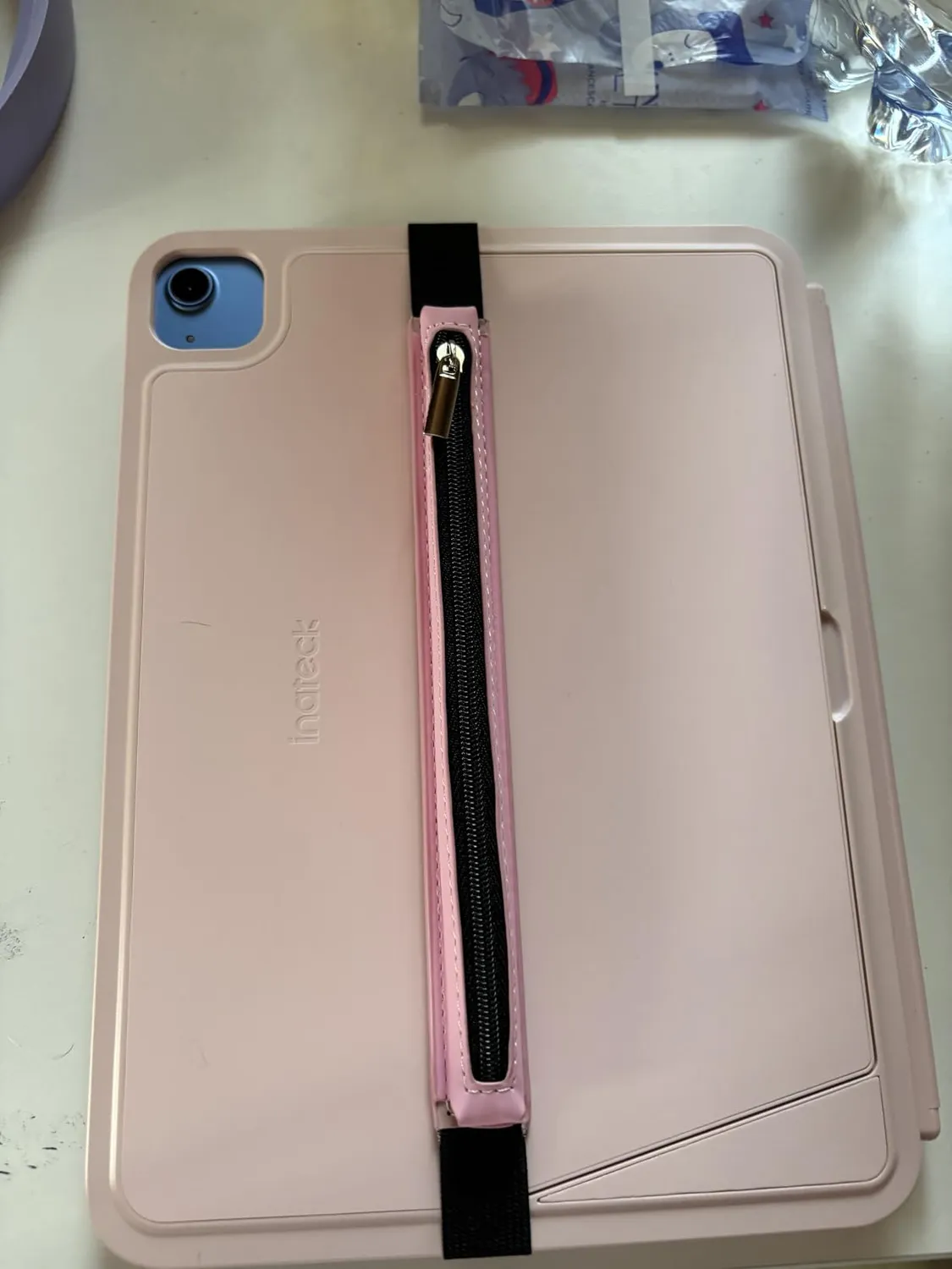 MoKo Cover Apple Pencil Pro/USB-C/1ª/2ª Gen Nero con elastico