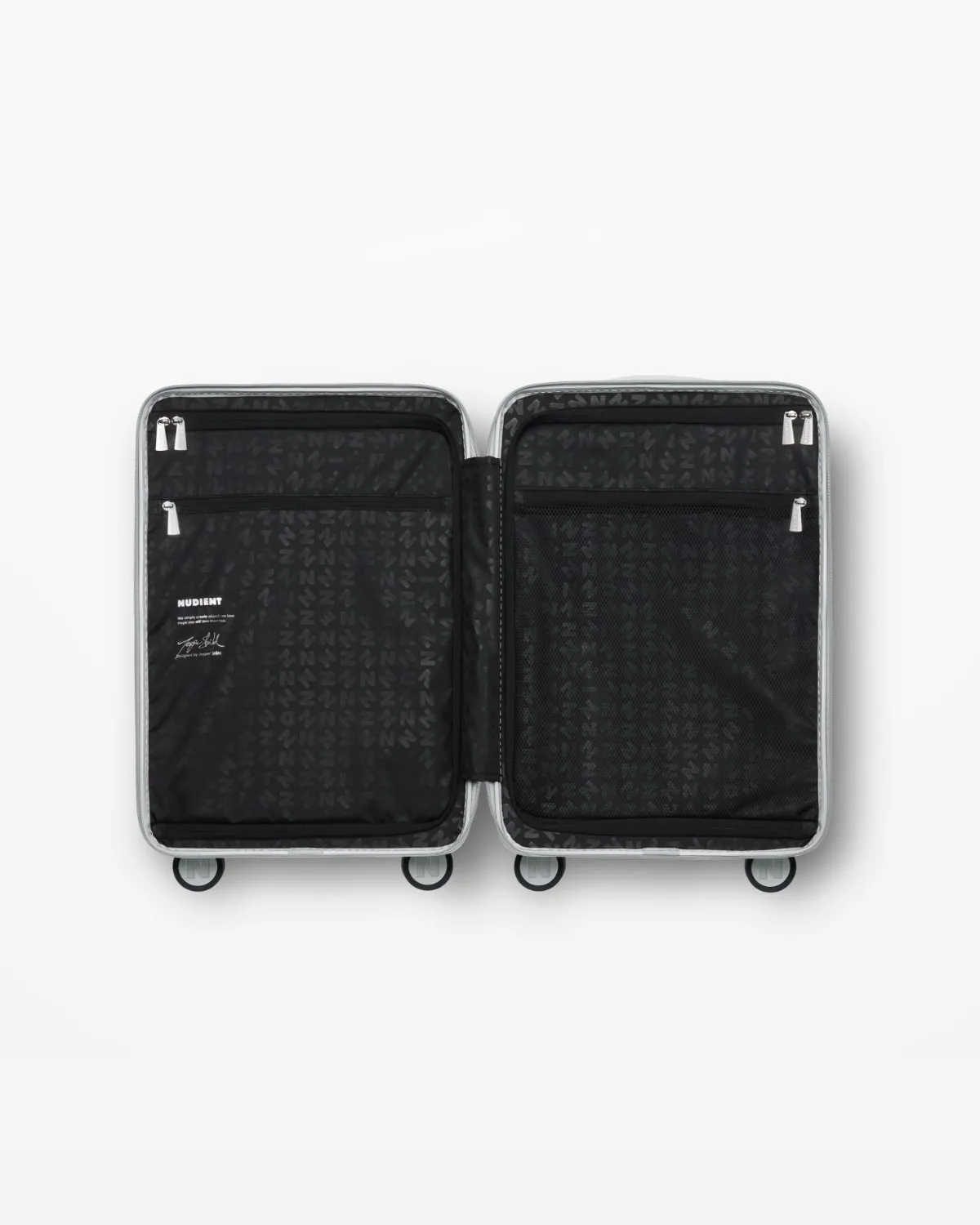 Nudient Bold Cabin Bag trolley cabina Urban Grey leggero