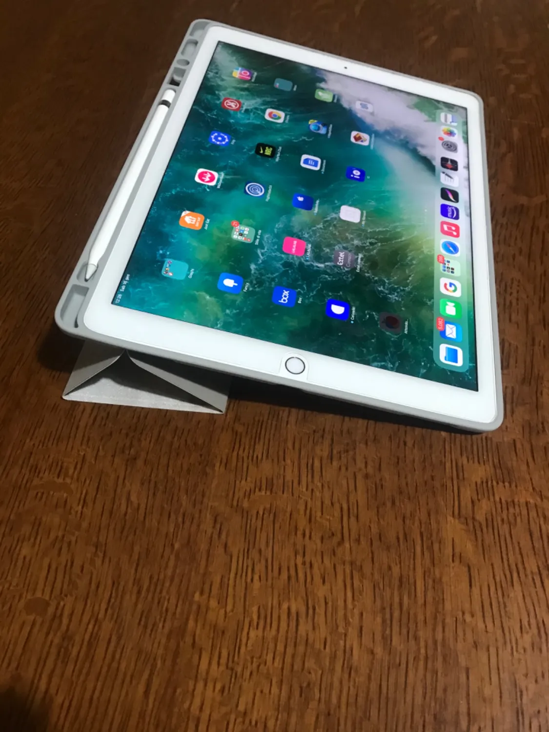 MoKo iPad Air 13 M4/M3/M2 custodia lilla con portapenna