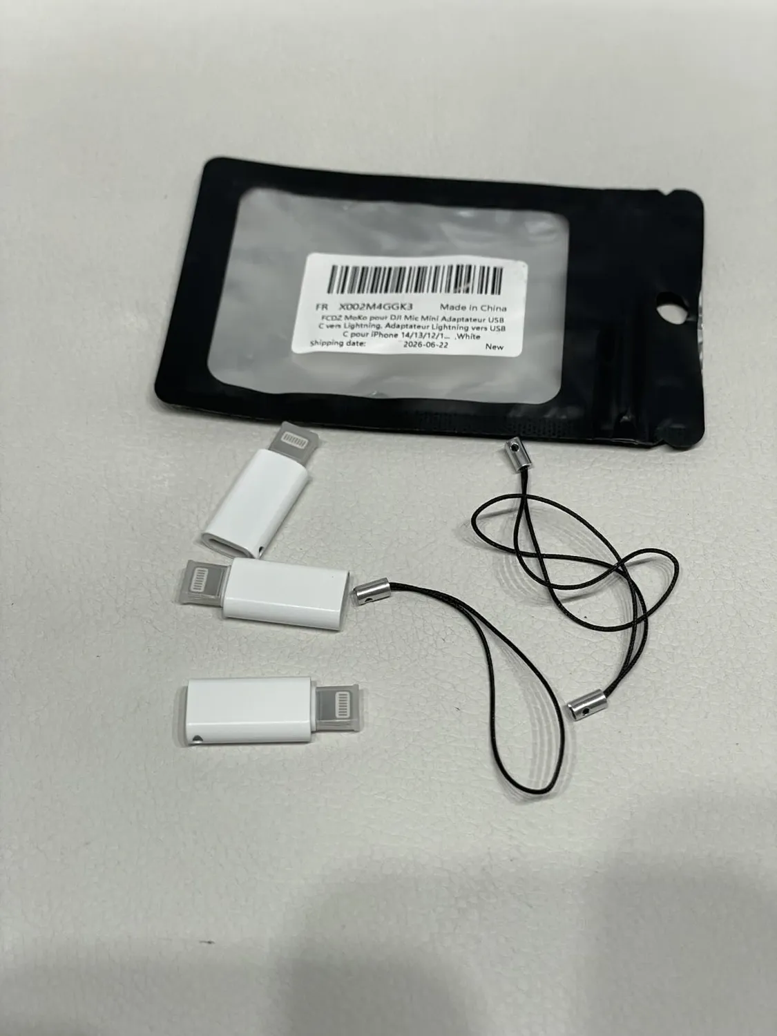 MoKo adattatore USB-C Lightning audio OTG 2 pezzi alluminio