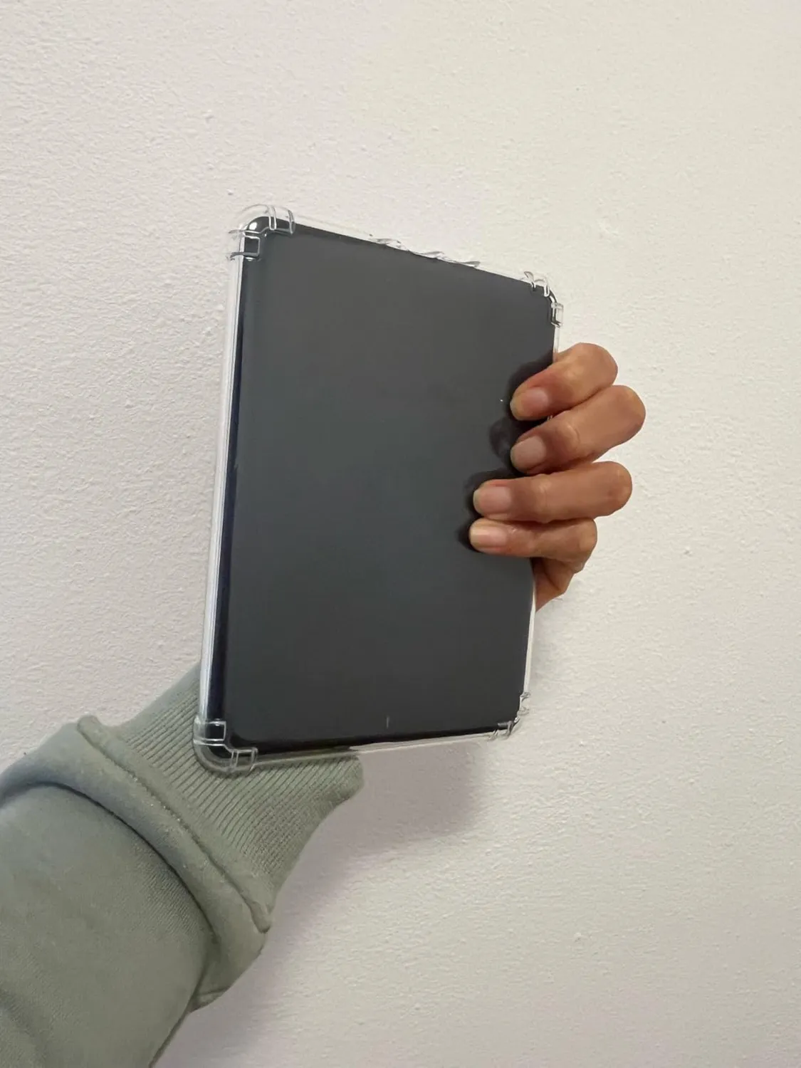MoKo Cover Kindle Paperwhite 12ª gen 7" nero trasparente TPU