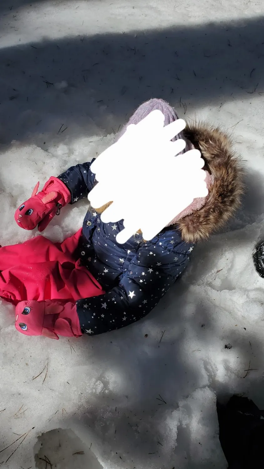 MoKo Guanti Sci Bambini Magenta S 1-3 Anni Impermeabili
