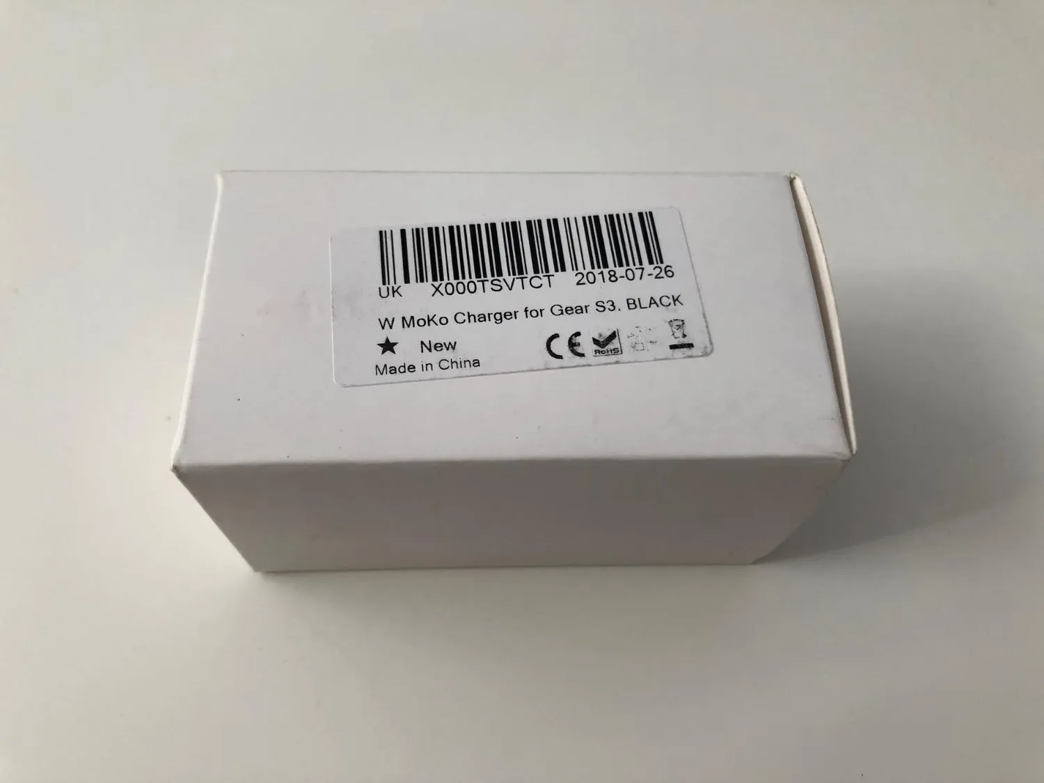 MoKo Samsung Gear S3 base ricarica wireless Qi nera