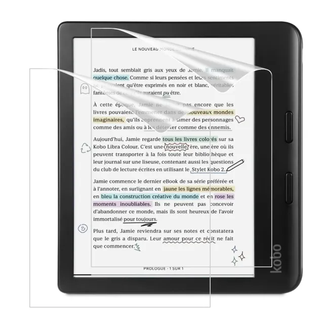 MoKo Kobo Libra Colour 7 Pellicola Antiriflesso 2 Pezzi