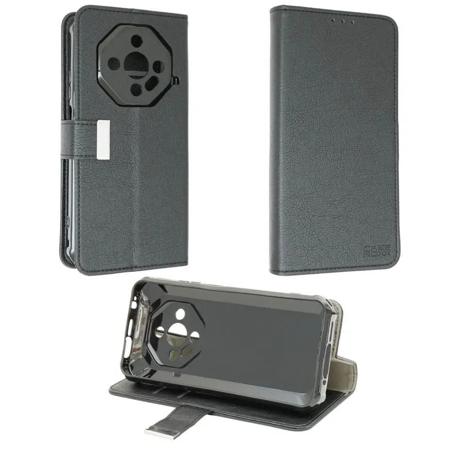 caseroxx Bookstyle custodia wallet per Ulefone Armor X16 Pro nera