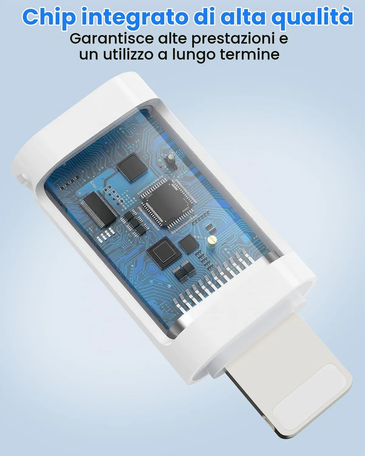 MoKo Adattatore Lightning USB-C+USB-A 2 Pezzi OTG