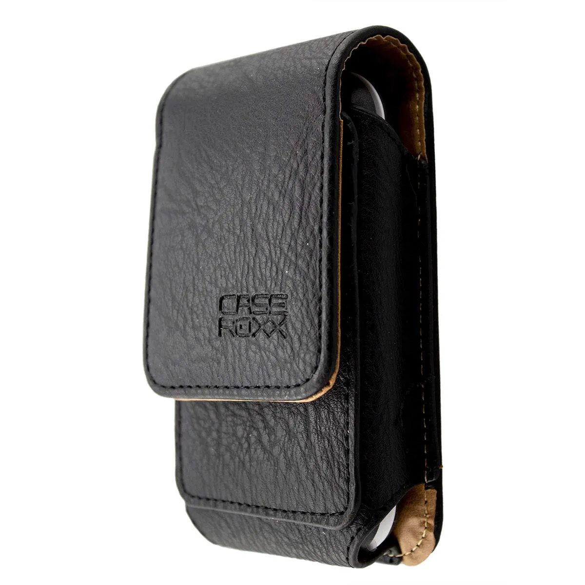 caseroxx Doro 6040 6041 borsello pelle nero cintura