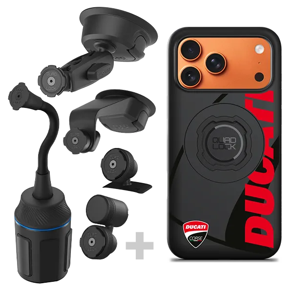 Quad Lock Ducati Corse kit auto edizione limitata