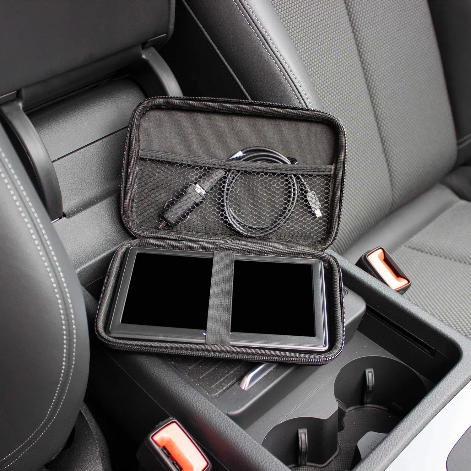 caseroxx Navi Custodia GPS 7 Pollici Garmin 185x115 Nero EVA