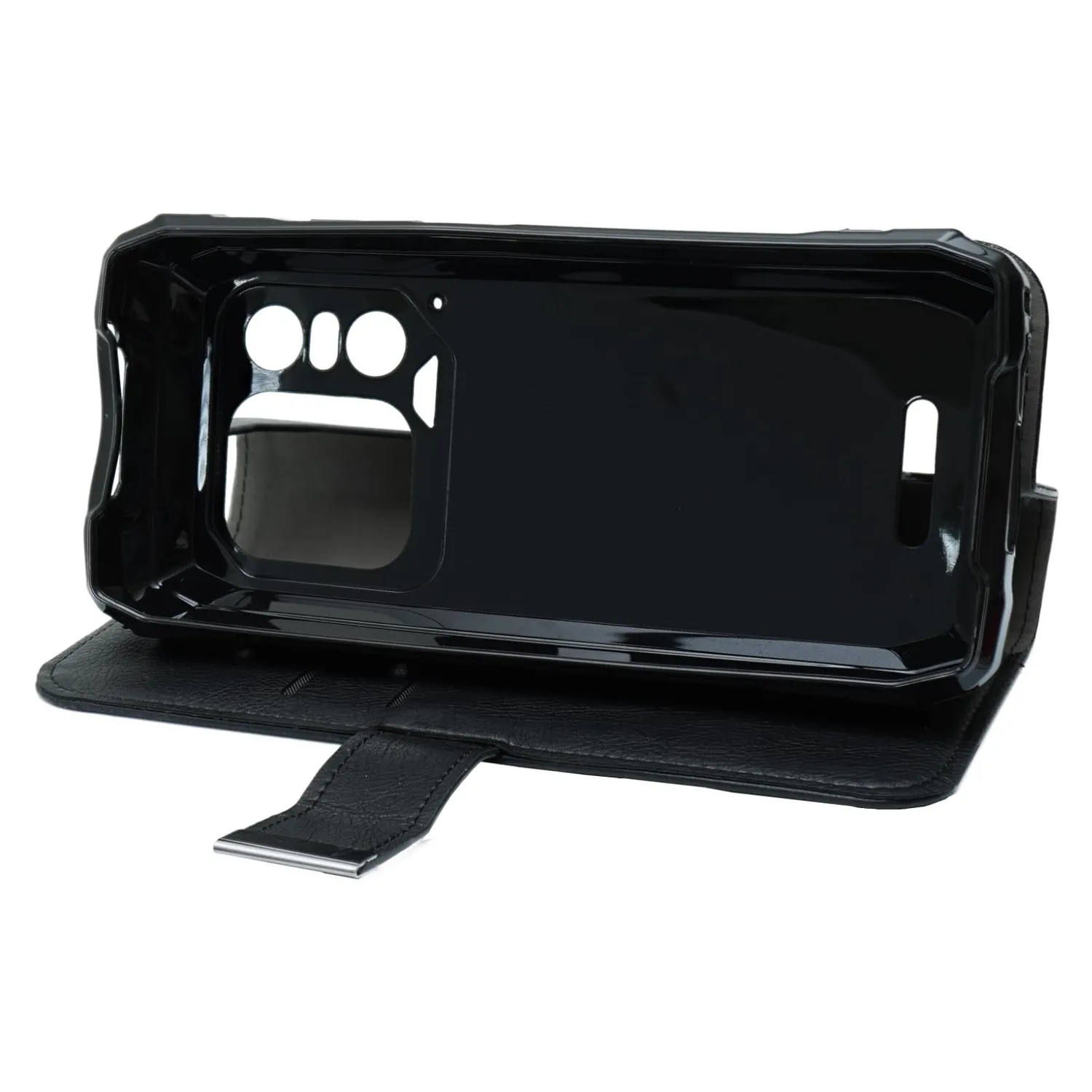 caseroxx Bookstyle Blackview Xplore 1 custodia nero portacarte