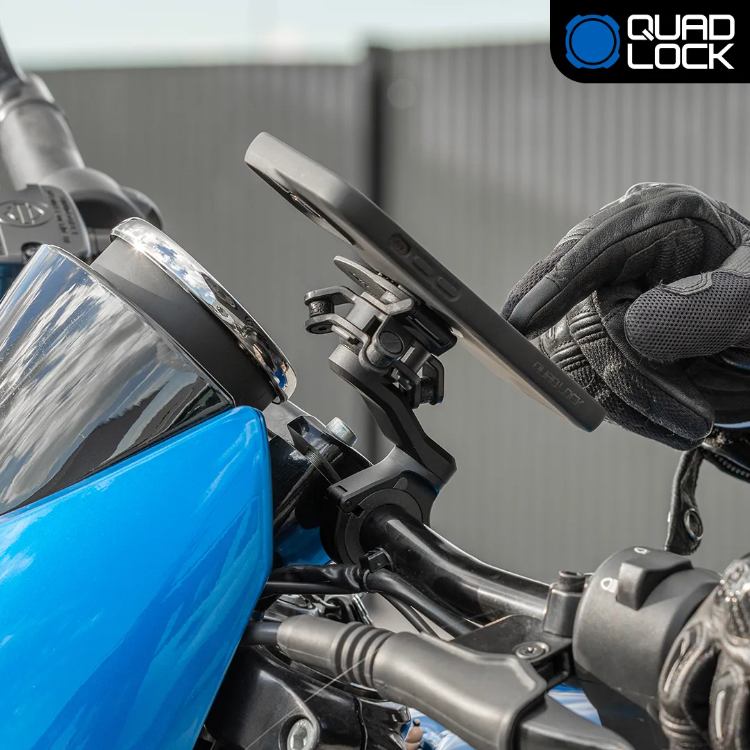 Quad Lock Moto supporto manubrio smartphone nero