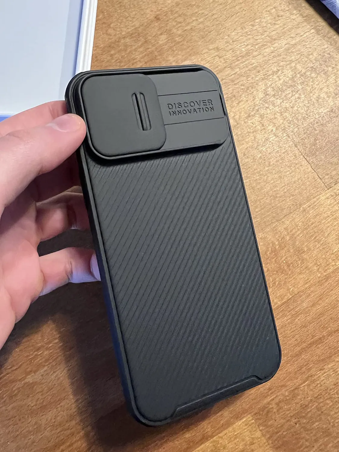 CloudValley Cover iPhone 13 Pro Max 6,7" Scorrevole Blu slim