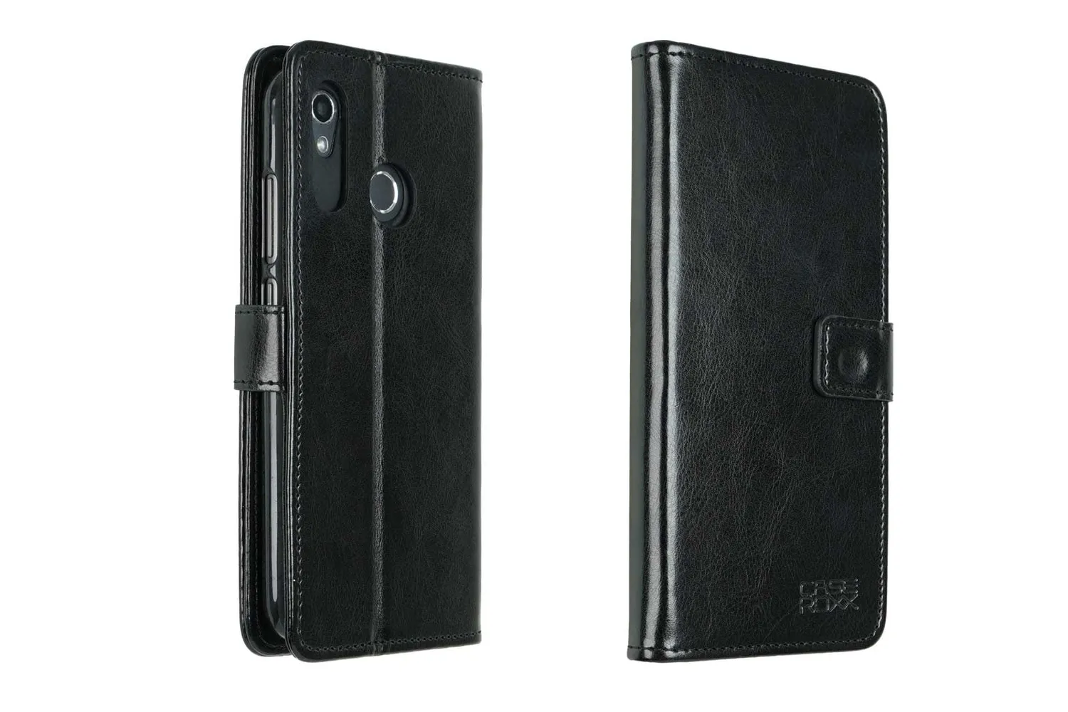 caseroxx Bookstyle cover Gigaset GS270 Plus nero portafoglio