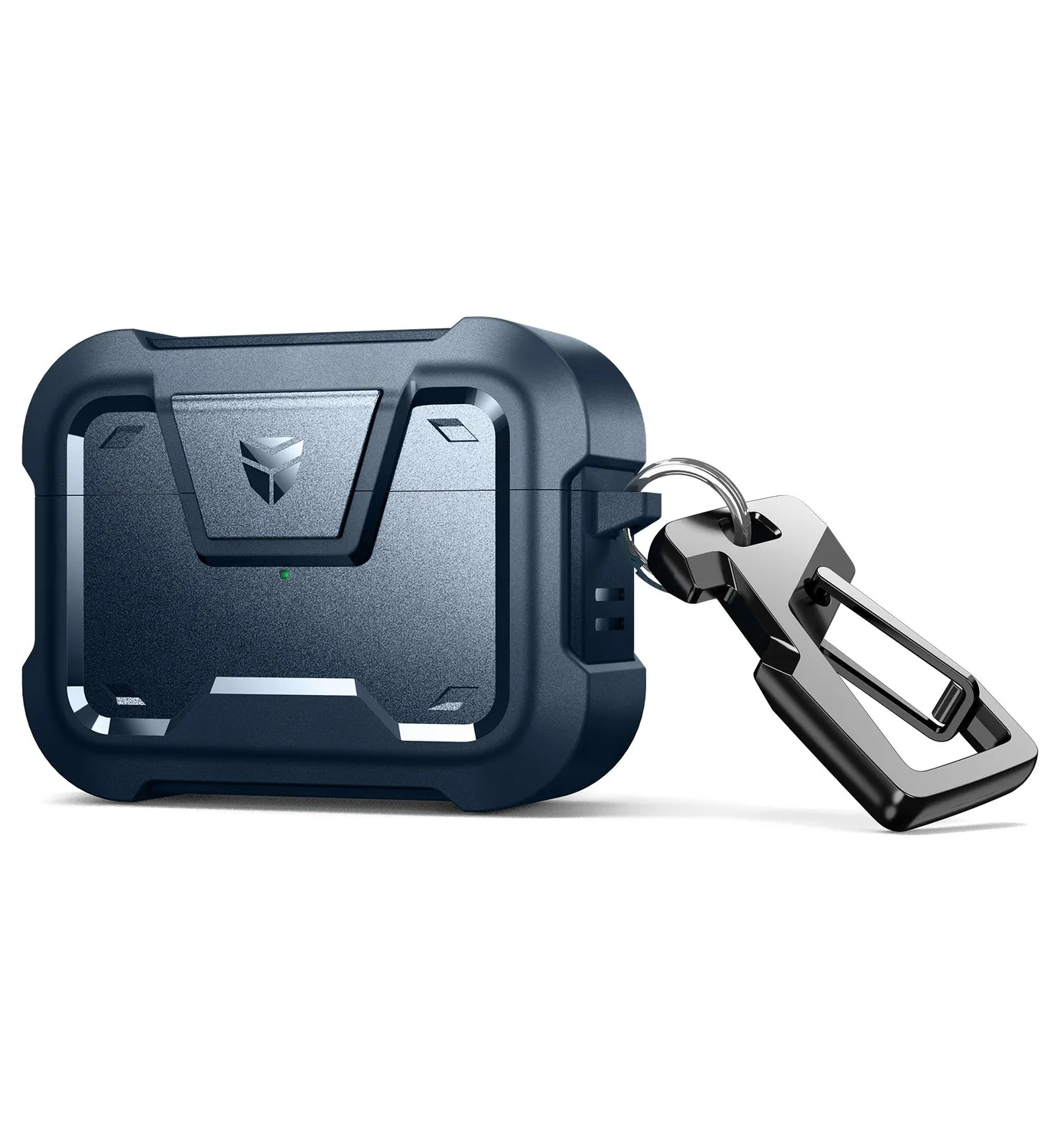 Dexnor custodia AirPods Pro 2019 nera con moschettone