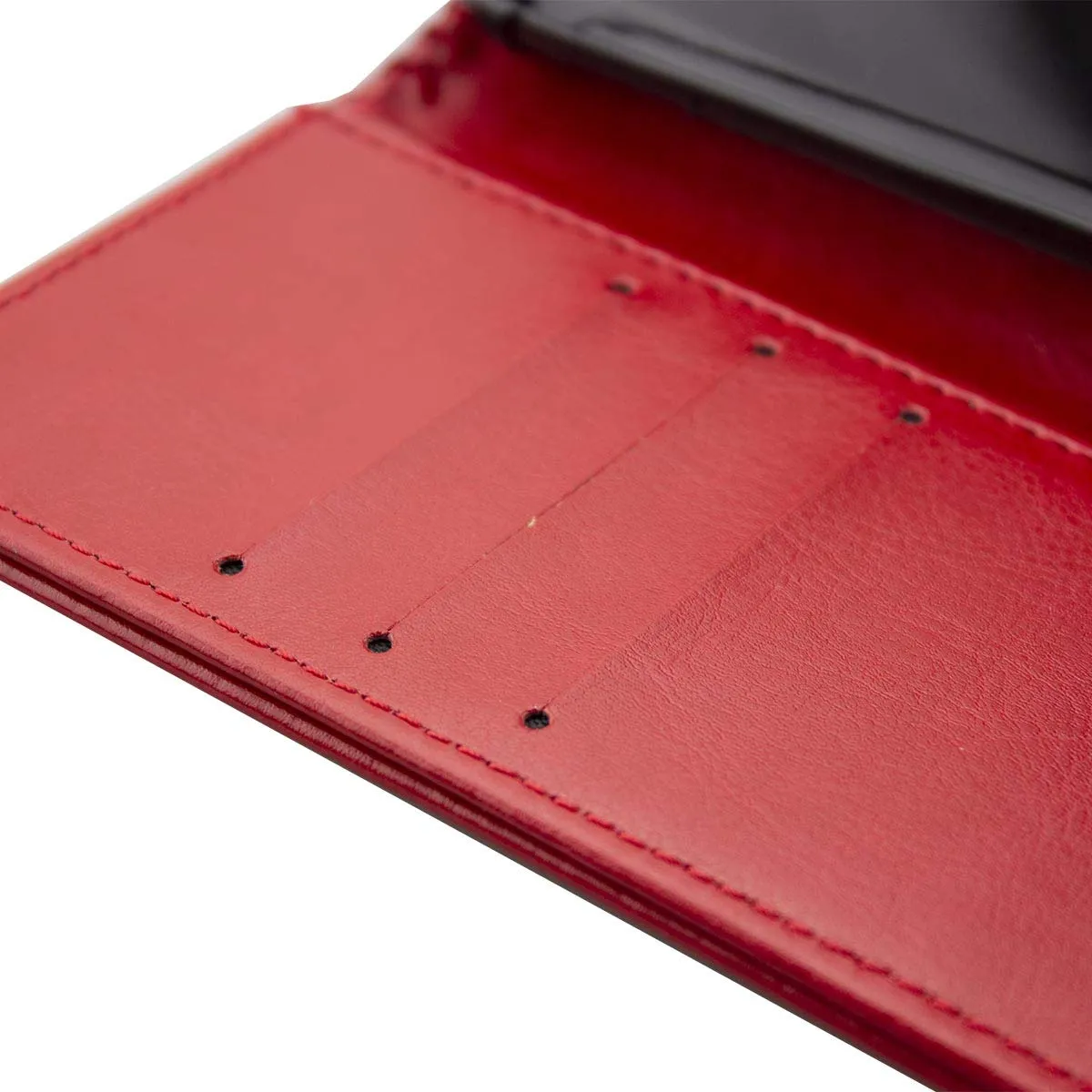caseroxx Bookstyle Custodia per Gigaset GS4 Senior rossa portafoglio