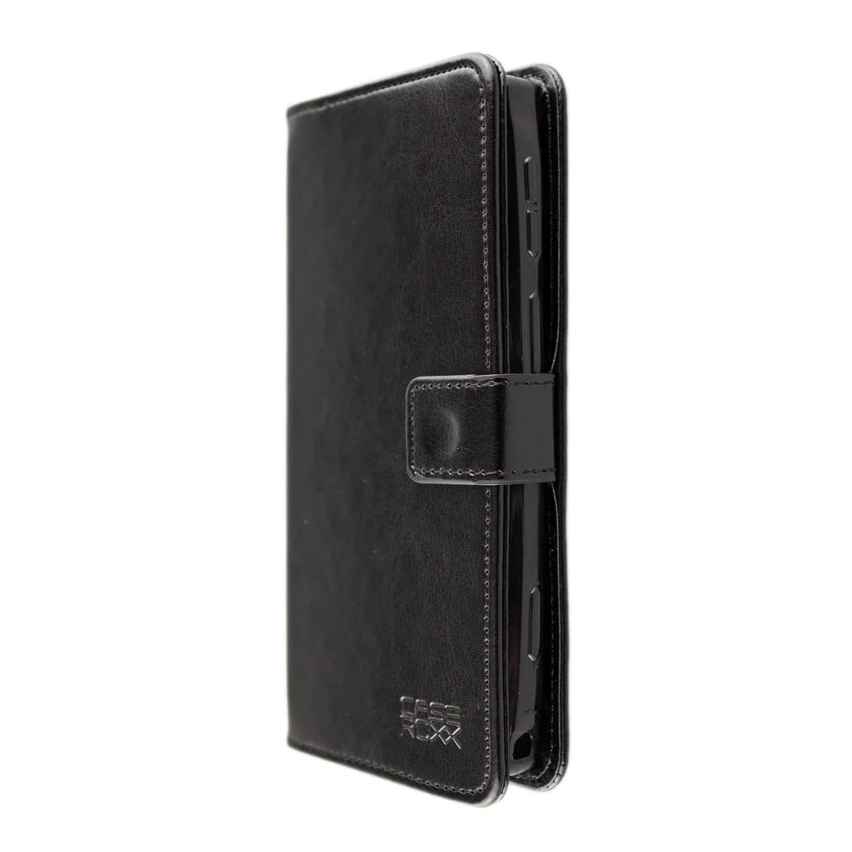 caseroxx Core-M5 Custodia Portafoglio Nero Pelle