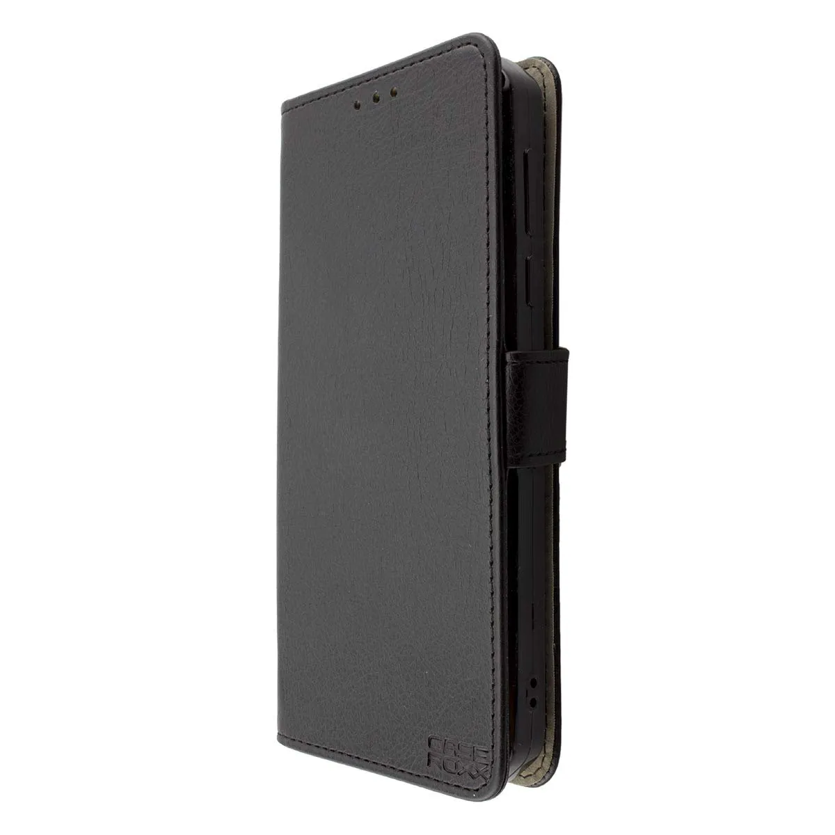 caseroxx Oukitel WP6 custodia a libro nera portacarte