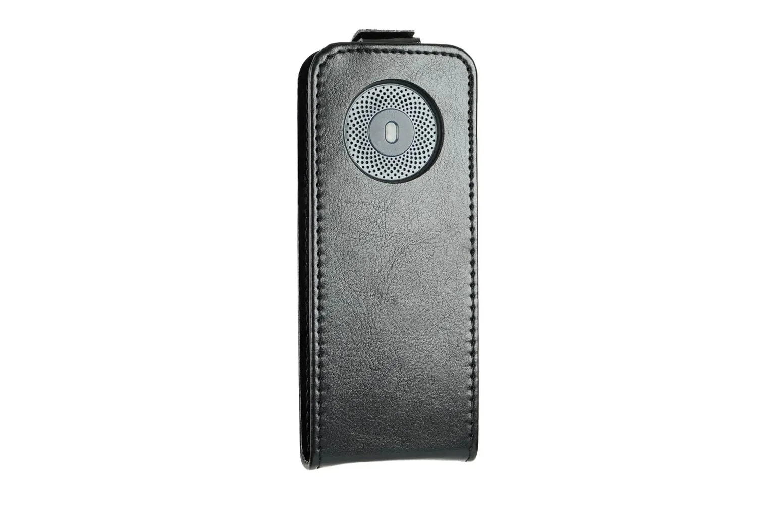caseroxx per Nokia 130 2023 flip cover nera magnetica