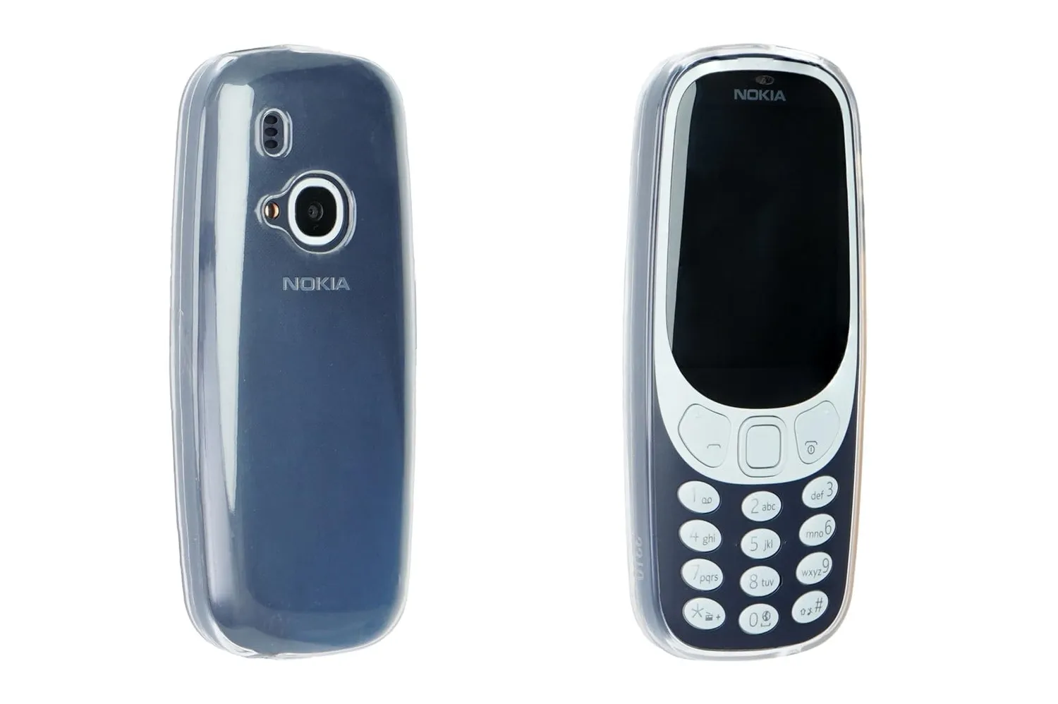 caseroxx TPU Nokia 3310 2G (2017) Cover Trasparente Antiurto