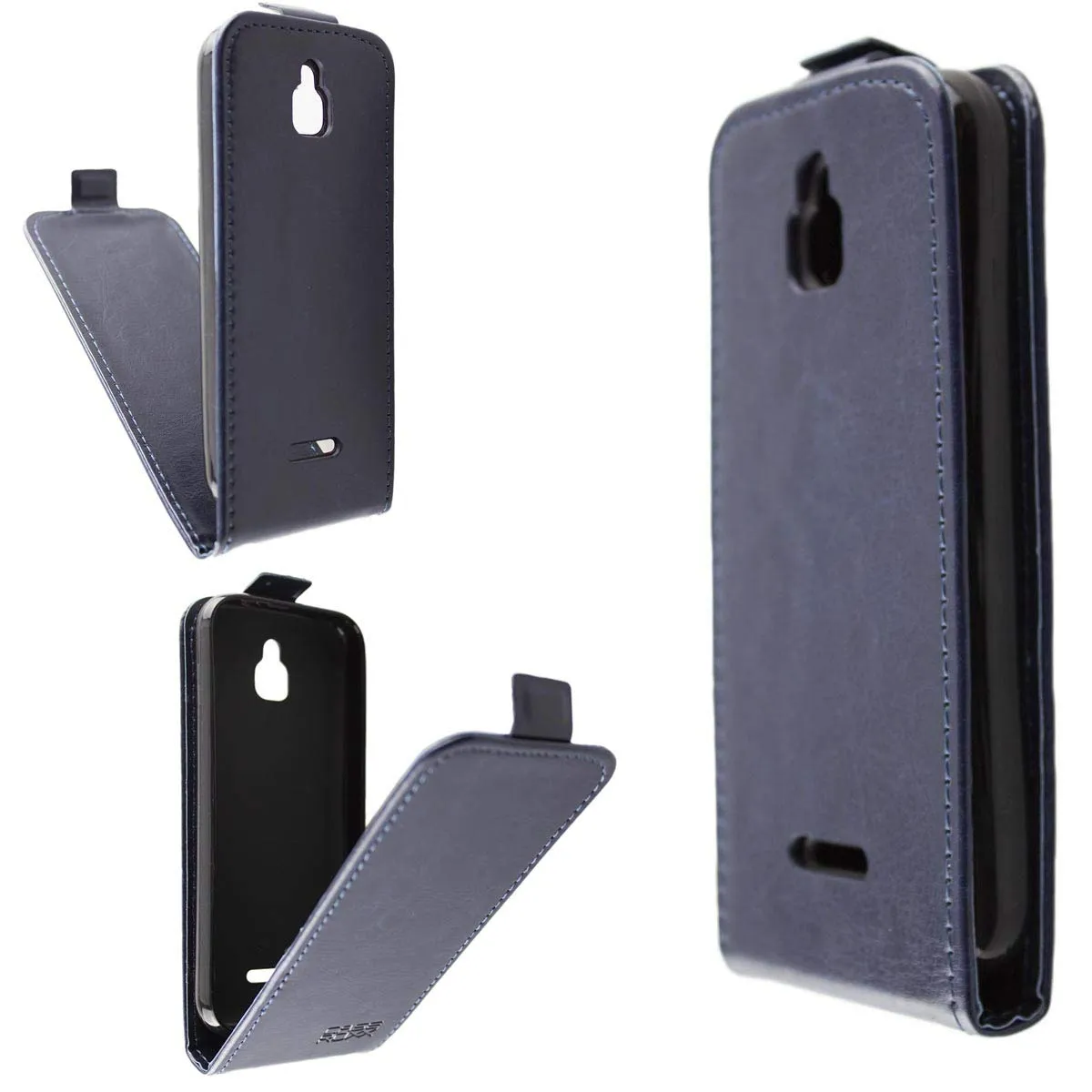 caseroxx Flip Cover Nokia 8000 4G custodia azzurra elegante