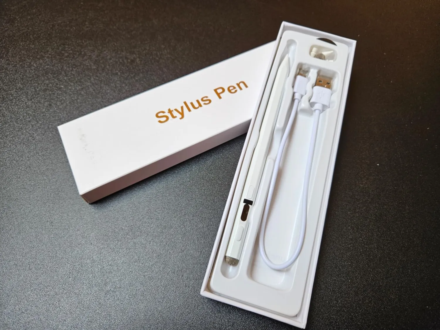 MoKo penna stilo iPad doppia punta bianca USB-C 10 ore
