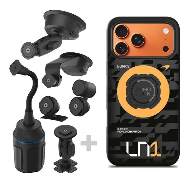 Quad Lock Kit Auto Lando Norris supporto McLaren Papaya